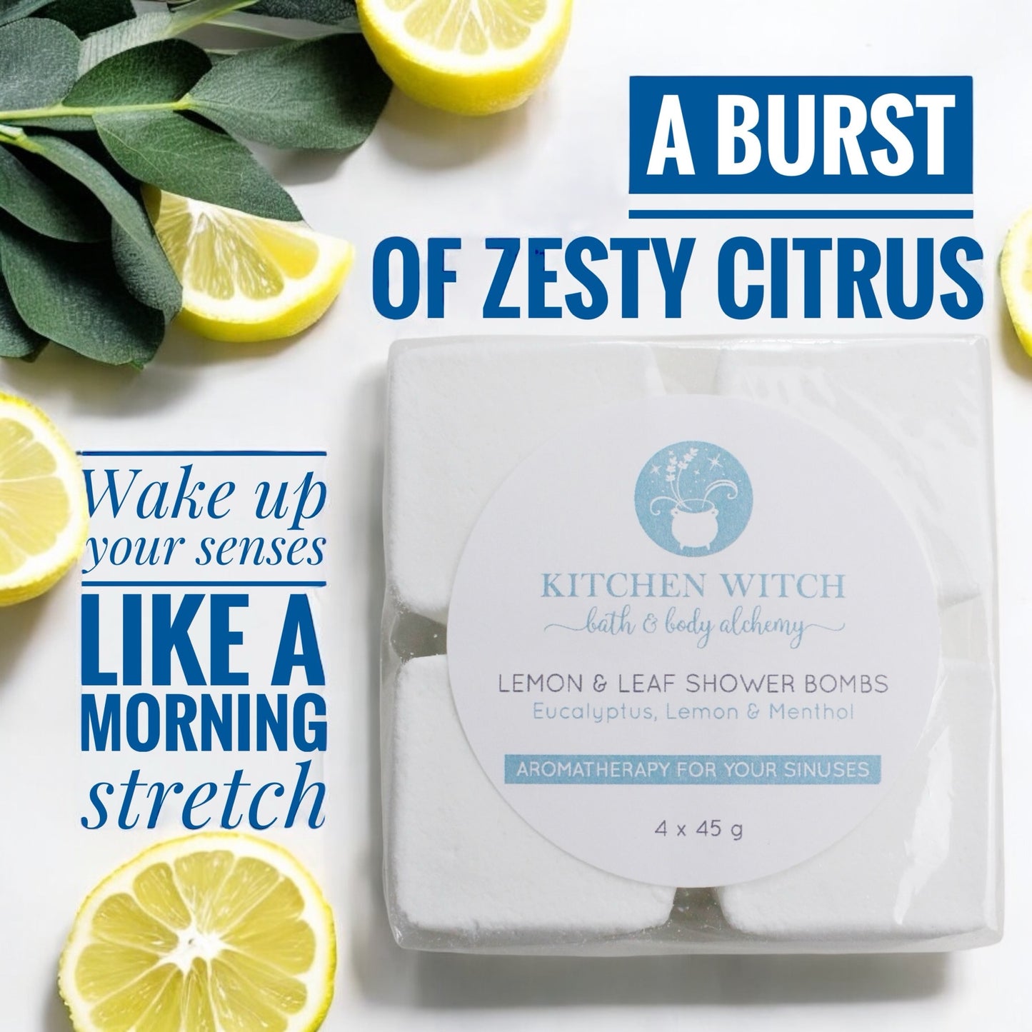 Shower Bombs LEMON & LEAF