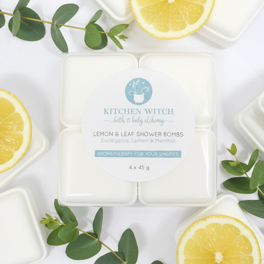 Shower Bombs LEMON & LEAF