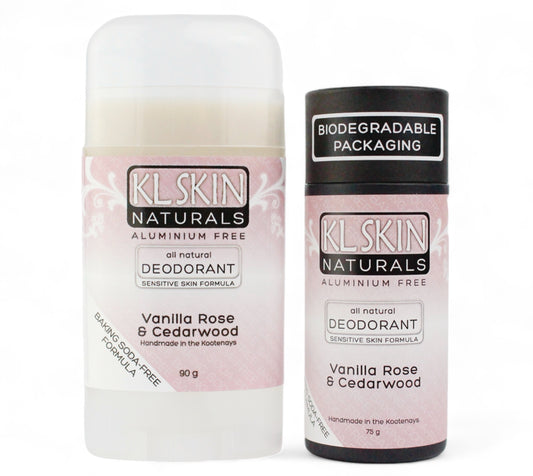 Sensitive Skin Formula Deodorant VANILLA ROSE & CEDARWOOD
