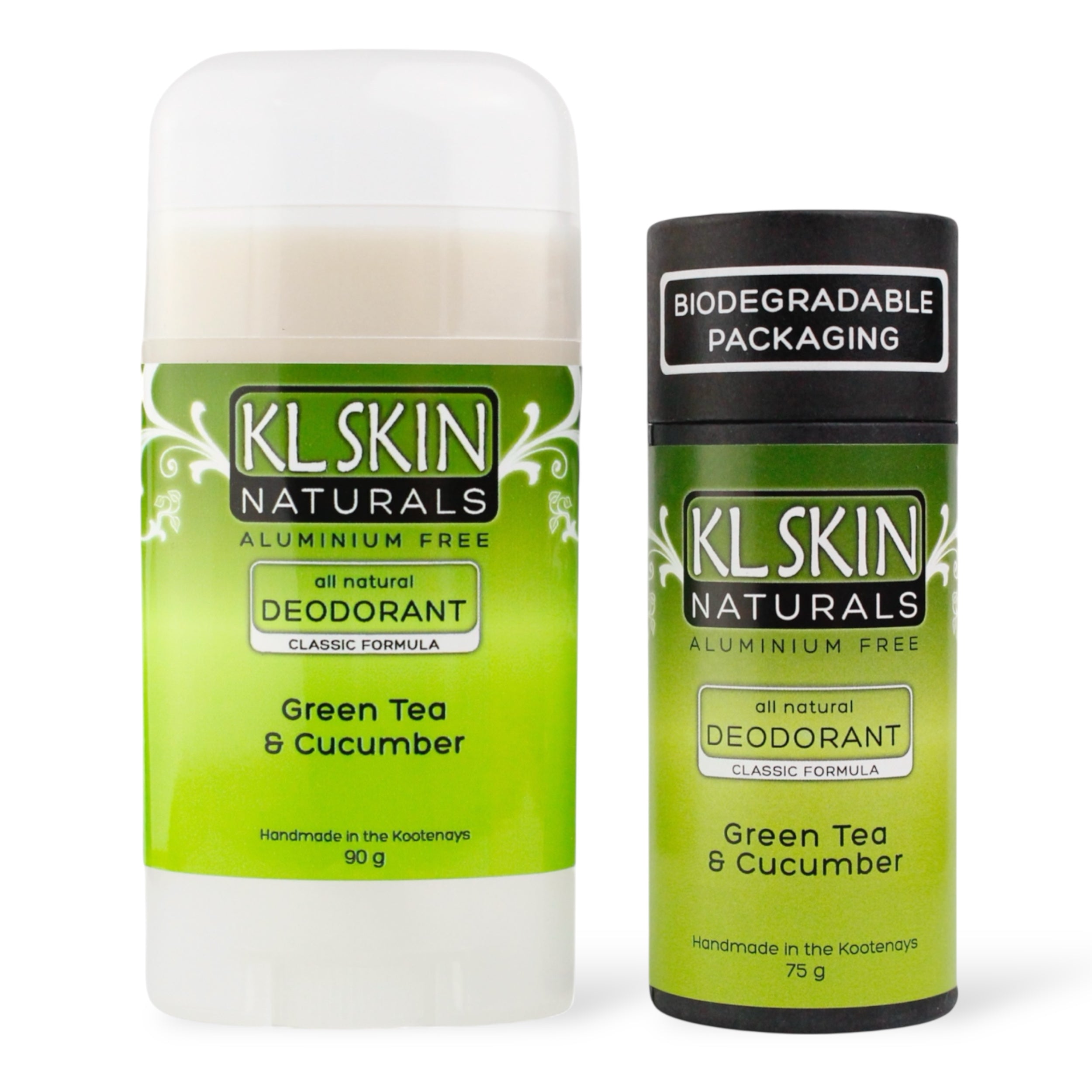Classic Formula Deodorant GREEN TEA CUCUMBER – KL Skin Naturals