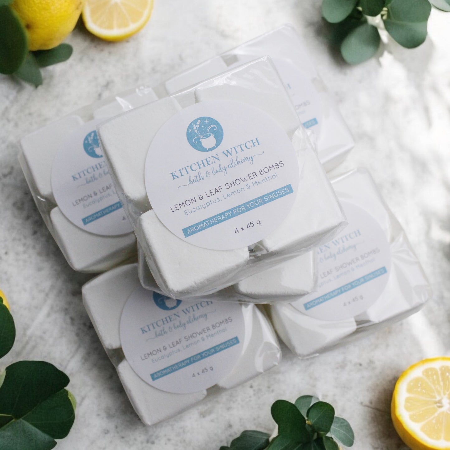 Shower Bombs LEMON & LEAF