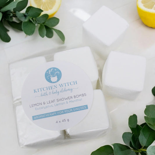 Shower Bombs LEMON & LEAF