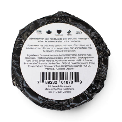 Solid Lotion Massage Bar - LOVE