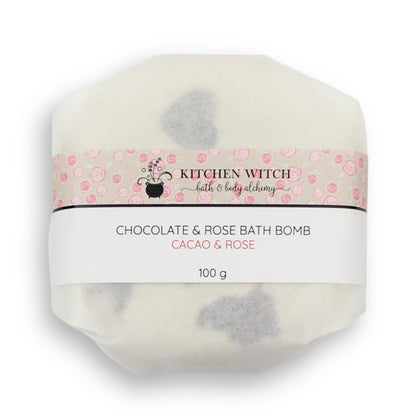 Bath Bomb CHOCOLATE & ROSE