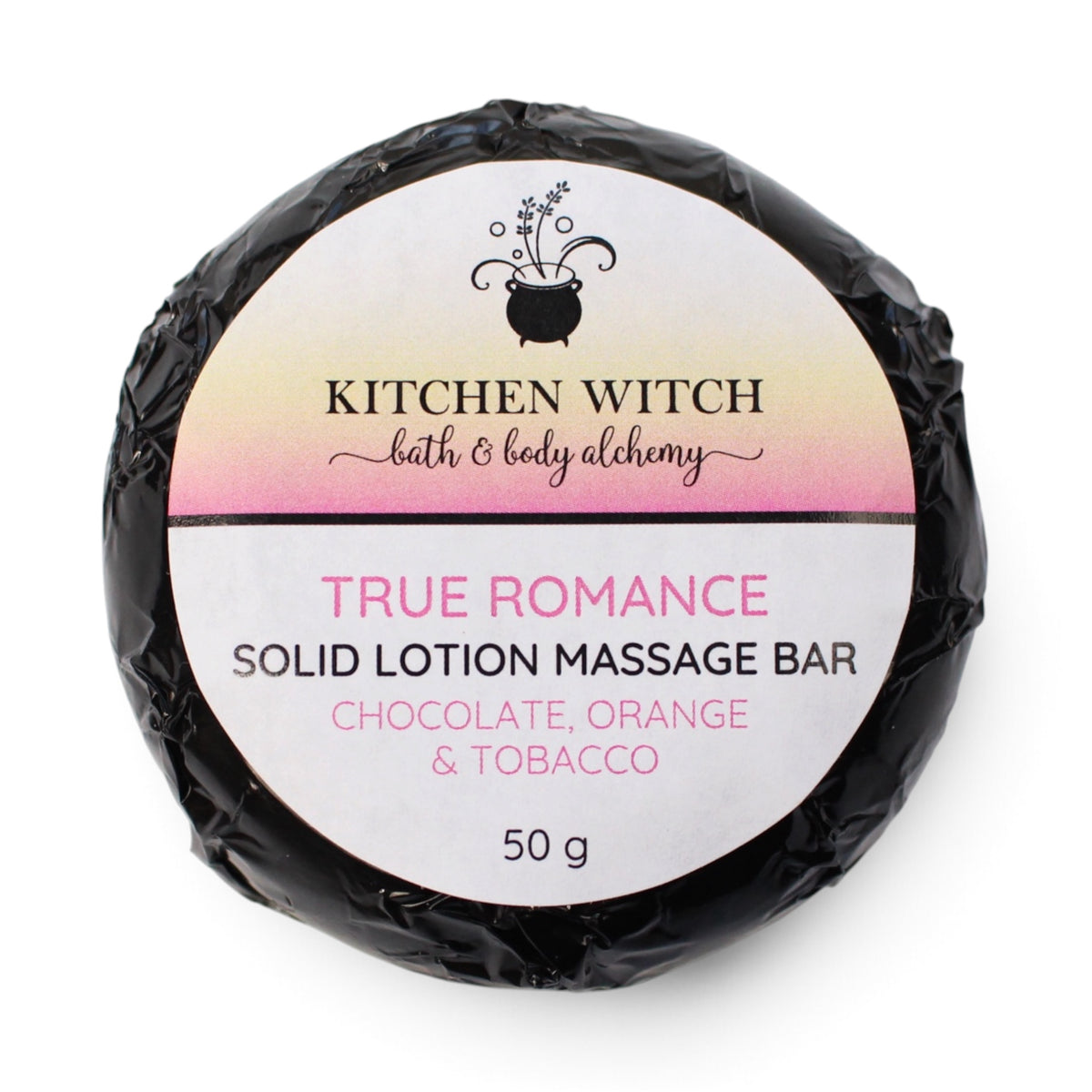 Solid Lotion Massage Bar - TRUE ROMANCE