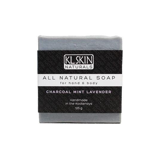 Bar Soap CHARCOAL MINT LAVENDER