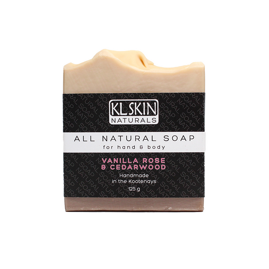 Bar Soap VANILLA ROSE & CEDARWOOD